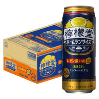 チューハイ コカ・コーラ 檸檬堂 レモン濃いめ 500ml 1ケース（24本）