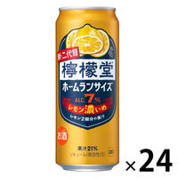 チューハイ コカ・コーラ 檸檬堂 レモン濃いめ 500ml 1ケース（24本）