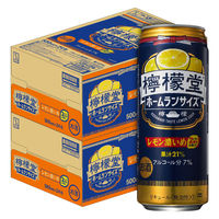 チューハイ コカ・コーラ 檸檬堂 レモン濃いめ 500ml 1セット（48本）