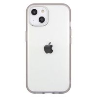 グルマンディーズ IIIIfit Clear iPhone15/14/13 対応ケース スモーク IFT-152SK 1個（直送品）