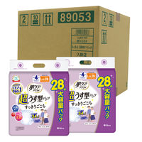 日本製紙クレシア 肌ケア アクティ超うす型パンツ すっきりごこち L-LL28枚 4回分吸収 1箱（28枚入×2パック）