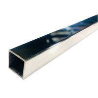 ステンレス角パイプ 40×40×1.5t×714mm #400 susp-40x40-714mr 1本（直送品）