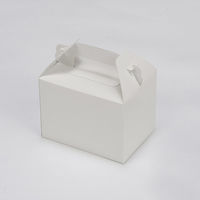 cotta 77704ケーキ箱手提サービスNC3×4 4580414582850 1セット(25枚入×20束 合計500枚)（直送品）