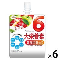 FRUIT ENERGY6大栄養素りんごゼリー ヨーグルト風味 1セット（1個×6） たらみ ゼリー飲料