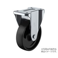 ユーエイ K型キャスター 固定車プレート式 径150mm フェノール車輪 PHK-150 1個 62-9777-16（直送品）