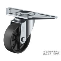 ユーエイ SGC型キャスター 自在車プレート式 SGC-65BN 8.8 1個 62-9777-41（直送品）