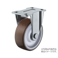 ユーエイ SR型キャスター 固定車プレート式 SR-100UHF 1個 62-9778-15（直送品）