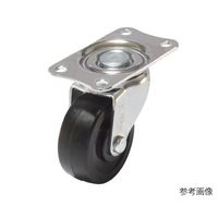 ユーエイ E型キャスター 自在車プレート式 E-75RHE 1個 62-9783-03（直送品）