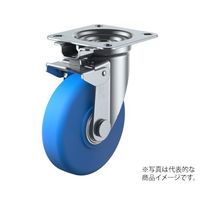 ユーエイ JK型キャスター 自在車(旋回固定式)プレート式 径150mm MCナイロン車輪 MCBJK-150 1個 62-9788-38（直送品）