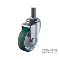 ユーエイ SJT型キャスター 自在車ねじ込み式 SJT-100UWM16 40 1個 62-9790-94（直送品）