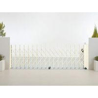 四国化成建材 ニューハピネスHG電動タイプ W315S H1250 両開き レールタイプ NHGD-315SIW 1個（直送品）