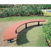 四国化成建材 パーゴベンチ W1990 本体奥行375 本体高さ400 スチール+樹脂木 PGB-R20MB 1個（直送品）