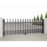 四国化成建材 バリューアコーA2型ペットガードタイプ W750W H1250 両開き キャスタータイプ VA2C-750WBK 1個（直送品）