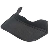 オージーケーカブト CSー1 バイザー ブラック CS-1VISOR 1セット(3個)（直送品）