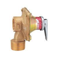 ヨシタケ 温水機器用逃し弁 ALー52Fー95(20A、3/4B)接続:JISR3/4×JISRc1/2 AL-52F-95 -20A 1個（直送品）