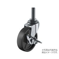 ユーエイ LTーS型キャスター 自在車ねじ込み式(ストッパー付) LT-75BNSM12 35 1個 62-9786-29（直送品）