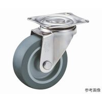ユーエイ SUSーSG型キャスター 自在車プレート式 径65mm エラストマー車輪 SUS-SG-65EL 1個 62-9779-62（直送品）