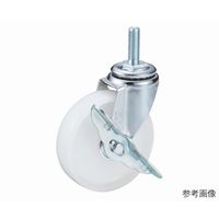 ユーエイ ETーS型キャスター 自在車ねじ込み式(ストッパー付) ET-65NSW3/8 14 1個 62-9781-70（直送品）