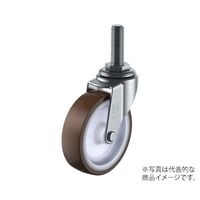 ユーエイ LTーS型キャスター 自在車ねじ込み式(ストッパー付) LT-75URSUNF1/2 14 1個 62-9786-70（直送品）