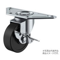 ユーエイ SGCーS型キャスター 自在車プレート式(ストッパー付) SGC-65RHES 8.8 1個 62-9790-33（直送品）