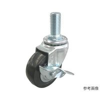 ユーエイ STーS型キャスター 自在車ねじ込み式(ストッパー付) ST-100RHESM16 40 1個 62-9792-25（直送品）