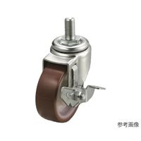 ユーエイ STーS型キャスター 自在車ねじ込み式(ストッパー付) ST-100UHFDSM16 40 1個 62-9792-39（直送品）