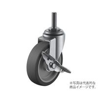 ユーエイ SUSーETーS型キャスター 自在車ねじ込み式(ストッパー付) SUS-ET-100ELSW3/4 40 1個（直送品）