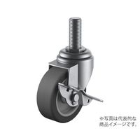 ユーエイ SUSーSTーS型キャスター 自在車ねじ込み式(ストッパー付) SUS-ST-65ELSW3/4 40 1個（直送品）