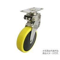 ユーエイ SKYーS型キャスター 自在車プレート式 SKY-S100SUE-3 1個 62-9799-89（直送品）