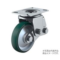 ユーエイ SKYー2S型キャスター 自在車プレート式 SKY-2S200UWF/INJ-B-1 1個 62-9801-45（直送品）