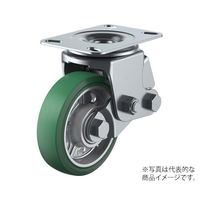 ユーエイ SKYー2S型キャスター 自在車プレート式 SKY-2S200AW(AR)Gr-B-1 1個 62-9801-37（直送品）