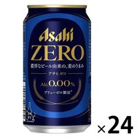 ノンアルコールビール ビールテイスト飲料 アサヒゼロ 350ml 1箱（24本）