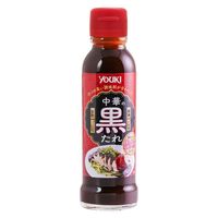 中華の黒たれ 140g 1本 ユウキ食品（醤油、黒酢、トウチ、オイスターソース） 水餃子 蒸し鶏