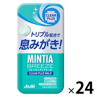 MINTIA（ミンティア）ブリーズ クリアプラスマイルド　1セット（1個×24）　アサヒグループ食品　タブレット　キャンディ