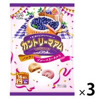 カントリーマアム（バニラ＆ブルーベリータルト） 1セット（1袋×3） 不二家 クッキー ビスケット 個包装