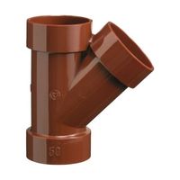 前澤化成工業 排水継手 HTVP45度Y 75 HTVPY75 1個 64-5114-72（直送品）