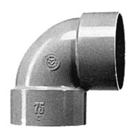 前澤化成工業 DV継手 DV90°エルボ DVDL200 1個 64-5115-46（直送品）