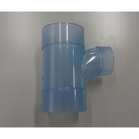 前澤化成工業 VU継手VU90°大曲Y 透明 100X50 VULT100X50 1個 64-5115-87（直送品）