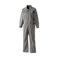 アズワン 続服 綿100%(ブロークンツイル) グレー S 65-1705-60 1着（直送品）