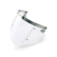 理研オプテック ヘルメット取付型防災面 クリア 530(W)×270(H)×2mm NV-209 1個 65-1745-49（直送品）