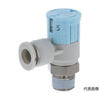 日本ピスコ スピードコントローラダイヤル付タイプ エルボ メーターイン制御 流量:標準タイプ JSGC6-02BW 1個（直送品）