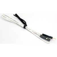 共立電子産業 QIケーブル1Sー1P 白 5本入 311-216-5 1袋(5本) 65-3734-58（直送品）