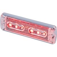 日惠製作所 LED警告灯 ユニットライト(赤) LED3連×2段 NY9674DMR 1個 65-3749-50（直送品）