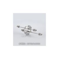 コスモテック ICF34+1/4 水冷・ガス導入機用フランジ MVCR/MVCR X1 ICF34LF1/4MM1 1個（直送品）