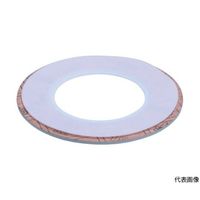 ナフロンPTFEクッションガスケット TOMBO 9010ーAー5 10K50A 9010-A-5-S T2.8X10KX50A RF 1枚（直送品）