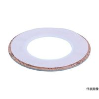 ナフロンPTFEクッションガスケット TOMBO 9010ーAー5 5K 15A 9010-A-5-S T2.8X5KX15A RF 1枚（直送品）