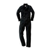 クロダルマ 綿100ツナギ服 ブラック L 49058-49-L 1枚（直送品）