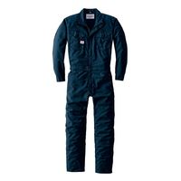 山田辰 つなぎ服 ネイビーブルー 5L 23011-001-5L 1枚（直送品）
