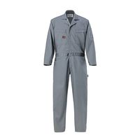 山田辰 つなぎ服 チャコールグレー L 6400-012-L 1枚（直送品）