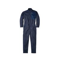 丸鬼商店 長袖トリコットツナギ インディゴ 3L S-981-09-3L 1枚（直送品）